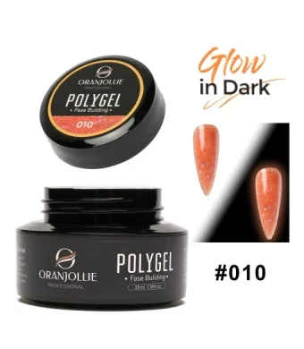 Polygel glitter 010 35g Oranjollie