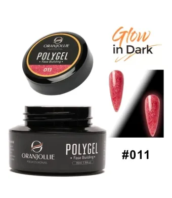 Polygel glitter 011 35g Oranjollie