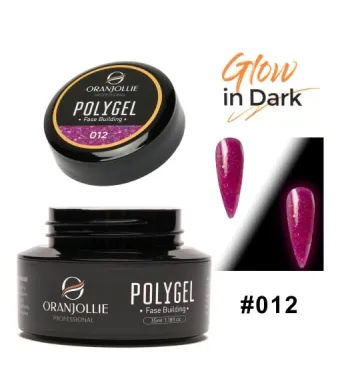 Polygel glitter 012 35g Oranjollie