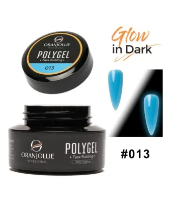 Polygel glitter 013 35g Oranjollie
