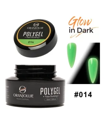 Polygel glitter 014 35g Oranjollie