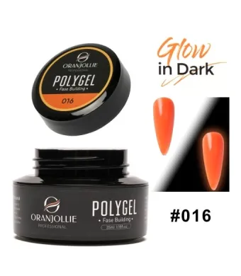 Polygel glitter 016 35g Oranjollie