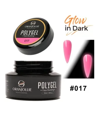 Polygel glitter 017 35g Oranjollie