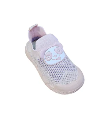 Espadrile Copii, Fete si Baieti, Engross, 6/set, marimi 27-32, Material textil, Talpa Usoara, model urs, Roz