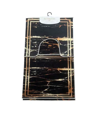 Set covoare baie 3 piese, antiderapante, 100x60, 50x60, 50x60 cm Engros (1 buc)