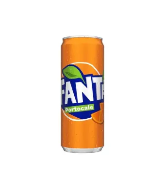Bautura carbogazoasa Engros, Fanta cu gust de portocale, 330 ml