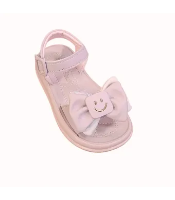 Sandale pentru Fete, Talpa de spuma, Usoare si confortabile, Marimi 32-37, 6/serie, Model Funda, Roz pal