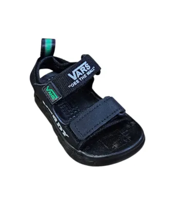 Sandale pentru Copii- Baieti, inchidere cu Arici, Talpa cusuta, usoara de spuma, Engross, 6/set, marimi 20-25, Negru