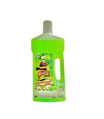 Detergent pentru gresie si faianta cu mar Engros, Lorelay,1l /8buc