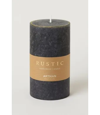 Lumânare Rustică Evenimente 15cm – En-gros, 85h Ardere