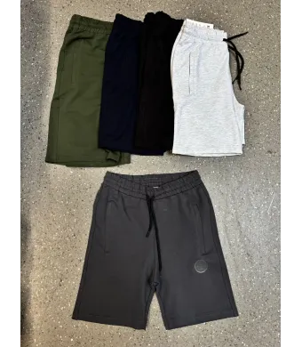 PANTALONI SCURT DE BARBAT MARIM MICA (NEGRU)