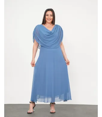 Rochie eleganta Engros, din voal ,vaporoasa