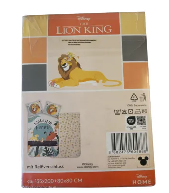 Set lenjerie de pat Disney Engros, 135 x 200 + 80 x 80 cm