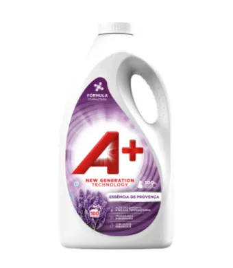 Detergent lichid a+ lavanda 100 de spalari -4.5l /2buc