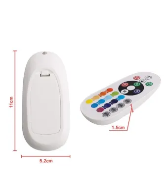 LED Auto RGB cu Telecomanda, Soclu Feston 39mm, Set 2 Buc Engros