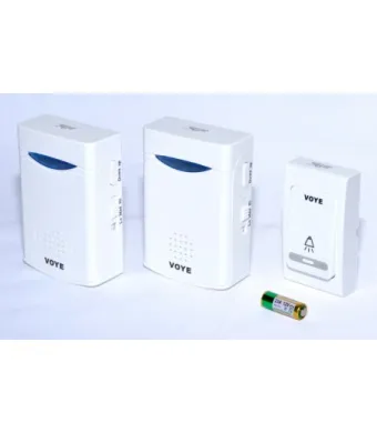 Sonerie Wireless Dubla 150m/12V Voye Engros