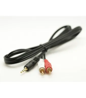 Cablu Audio Jack 3,5mm Tata - 2 Rca Tata, 3m Engros