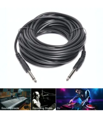 Cablu Audio Jack 6,3mm Tata - Tata, 5m Engros
