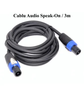 Cablu Audio Speak-On Tata 4C Profesional, 3M Engros