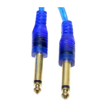 Cablu Jack 3,5 Tata Stereo - 2 Jack 6,3 Tata Mono Siliconat 5m , Profesional Engros