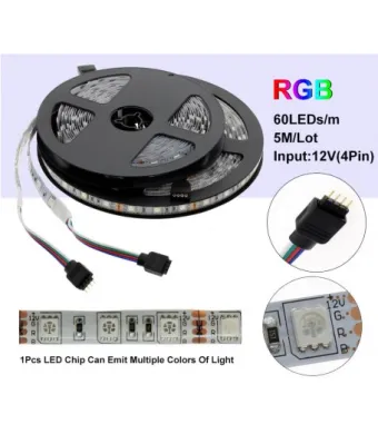 Banda Led RGB 300 Led-uri 14,4W/m Interior Engros