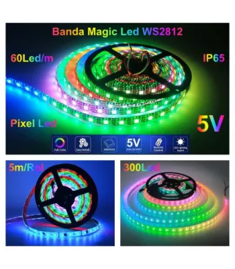 Banda Led WS2812 Digital Pixel RGB IP65 Engros