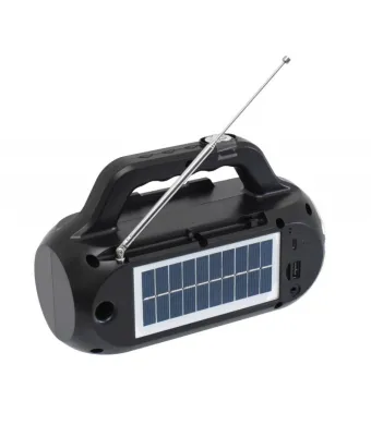 Radio FM cu Lanterna si Panou Solar EP-516 Engros