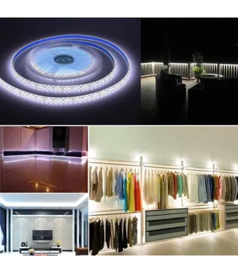 Banda Led 24V Exterior, 2835 - 120led/m, Alb-Natural 4000K - 5m/Rol Engros