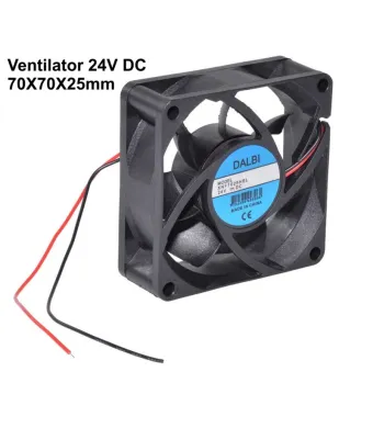 Ventilator Axial 24V, 70x70x25 mm, Tip Cooler, 1.75W Engros