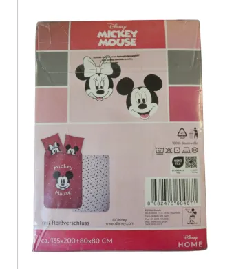 Set lenjerie de pat Disney Engros, 135 x 200 + 80 x 80 cm