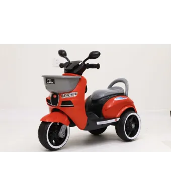Motocicletă Tricicletă pentru Copii Engross – Design Sport Modern, Coș de Depozitare, Stabilitate și Distracție Asigurată