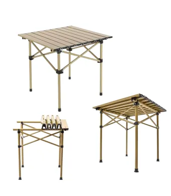 Masa Pliabila 53x51x50cm cu Cadru Metalic, si Blat Rezistent pentru Camping Engros