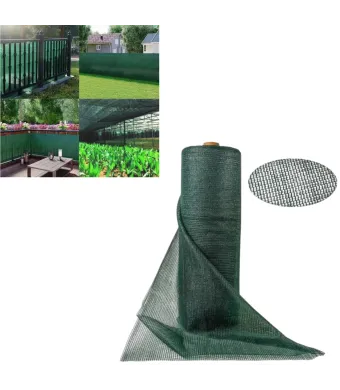Plasa Umbrire si Protectie, 2x20m Grad de Umbrire Verde Engros