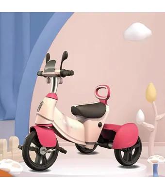 Tricicletă 3 în 1 cu Pedale pentru Copii Engross – Design Vesel, Confortabilă și Stabilă | Trike Scooter