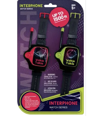 Set Ceasuri Walkie-Talkie pentru Copii Engross – Comunicare Reală până la 450m! Ideal pentru Aventuri în Aer Liber