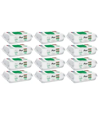 Servetele umede multisuprafete Sleepy Easy Clean white soap, 100 bucati / 12buc