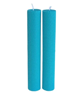 Lumanare Nunta-Botez din ceara naturala, En gross, Producator direct (40 cm, 6 cm)