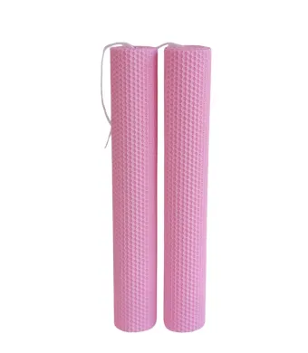 Lumanare Nunta-Botez din ceara naturala, En gross, Producator direct (40 cm, 6 cm)