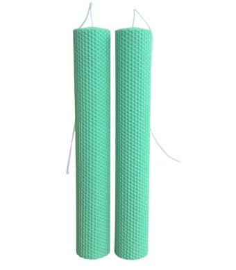 Lumanare nunta botez din ceara naturala , En gross, Producator direct (35 cm, 6 cm)