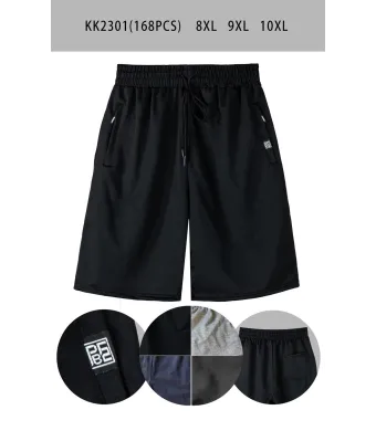 Pantaloni scurti de bumbac Engros pentru barbati, cu model si mixt culoti la set