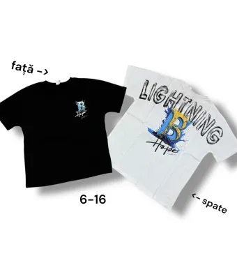 TRICOU CALITATE ENGROSS 6-16 (NEGRU)