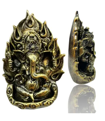 Figurină Feng Shui Ganesha h 16cm– simbol al înțelepciunii, succesului și protecției, en-gros