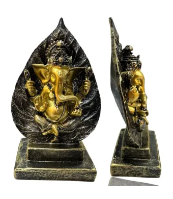 Figurină Feng Shui Ganesha h 18cm– simbol al înțelepciunii, succesului și protecției, en-gros