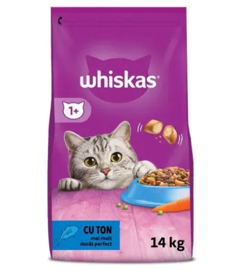 Hrana uscata pisici Engros, Whiskasi, 14kg, Ton