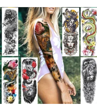 Set 12 tatuaje mari Engros