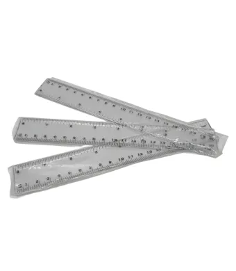 Riglă Transparentă din Plastic – 20 cm – Vânzare Angro