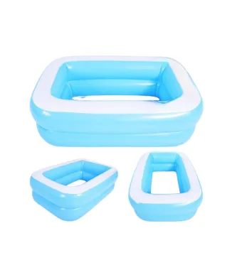 Piscină Gonflabilă 120x90x36 cm, Engross – 2 Straturi, Albastru, Ideală pentru Copii