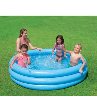 Piscina INTEX Gonflabila Albastru Rotunda ENGROSS pentru Copii- 147X33 cm