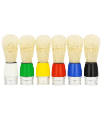 Pamatuf pentru Barbierit 10cm, cu Maner din Plastic Diferite Culori Engros