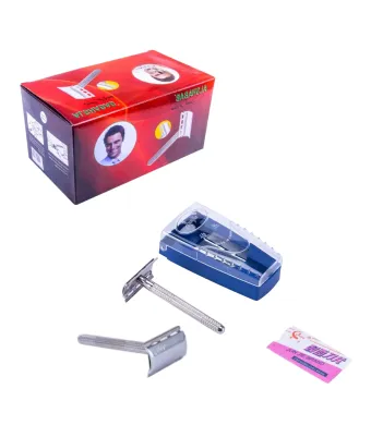 Aparat de Ras 12/set Inoxidabil 10cm, Carcasa de Protectie, Lama Rezerva Engros